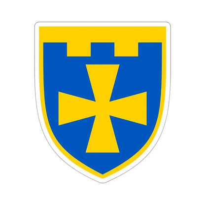 116th Detached Territorial Defense Brigade (Ukraine) STICKER Vinyl Die-Cut Decal 4 Inch - The Sticker Space