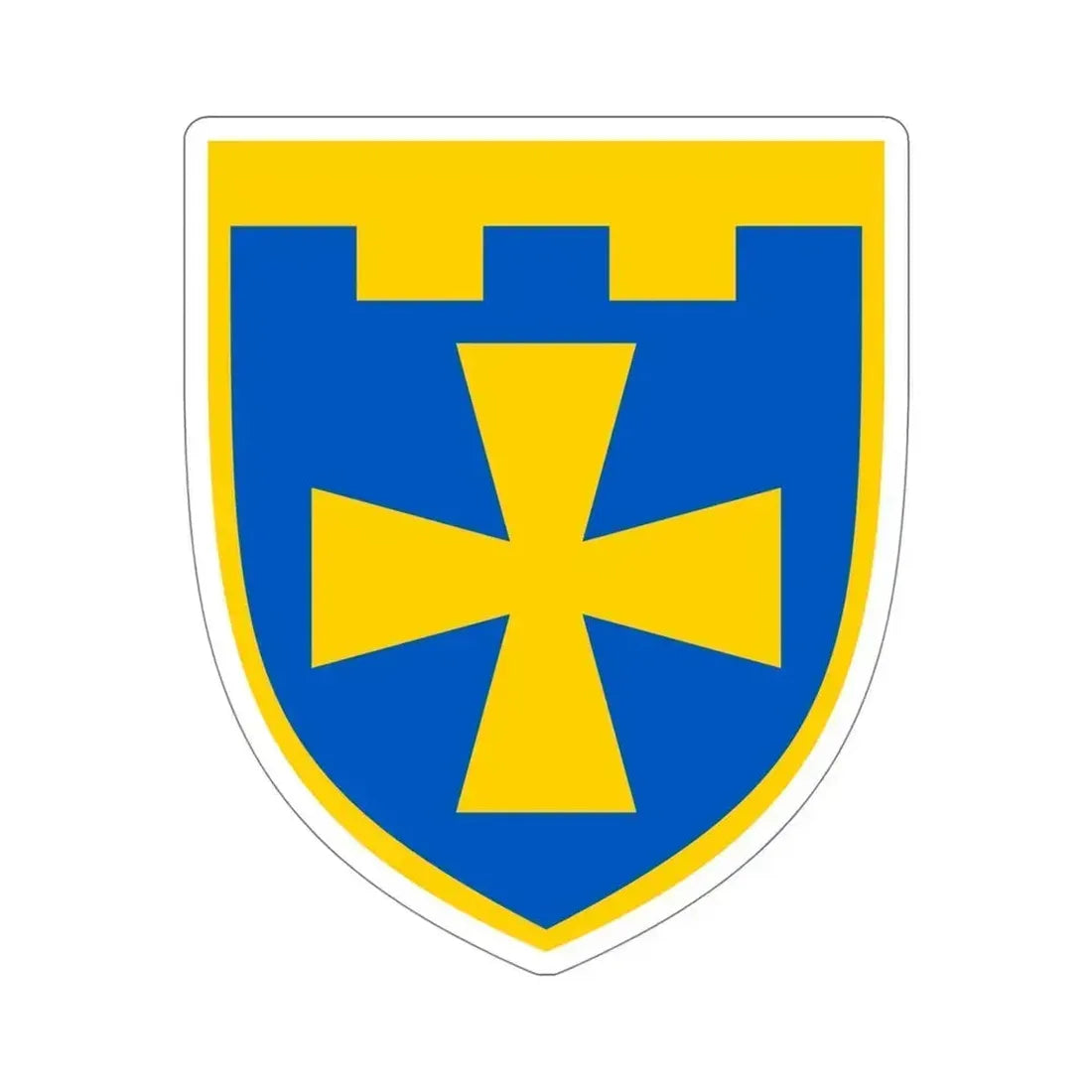 116th Detached Territorial Defense Brigade (Ukraine) STICKER Vinyl Die-Cut Decal 5 Inch - The Sticker Space