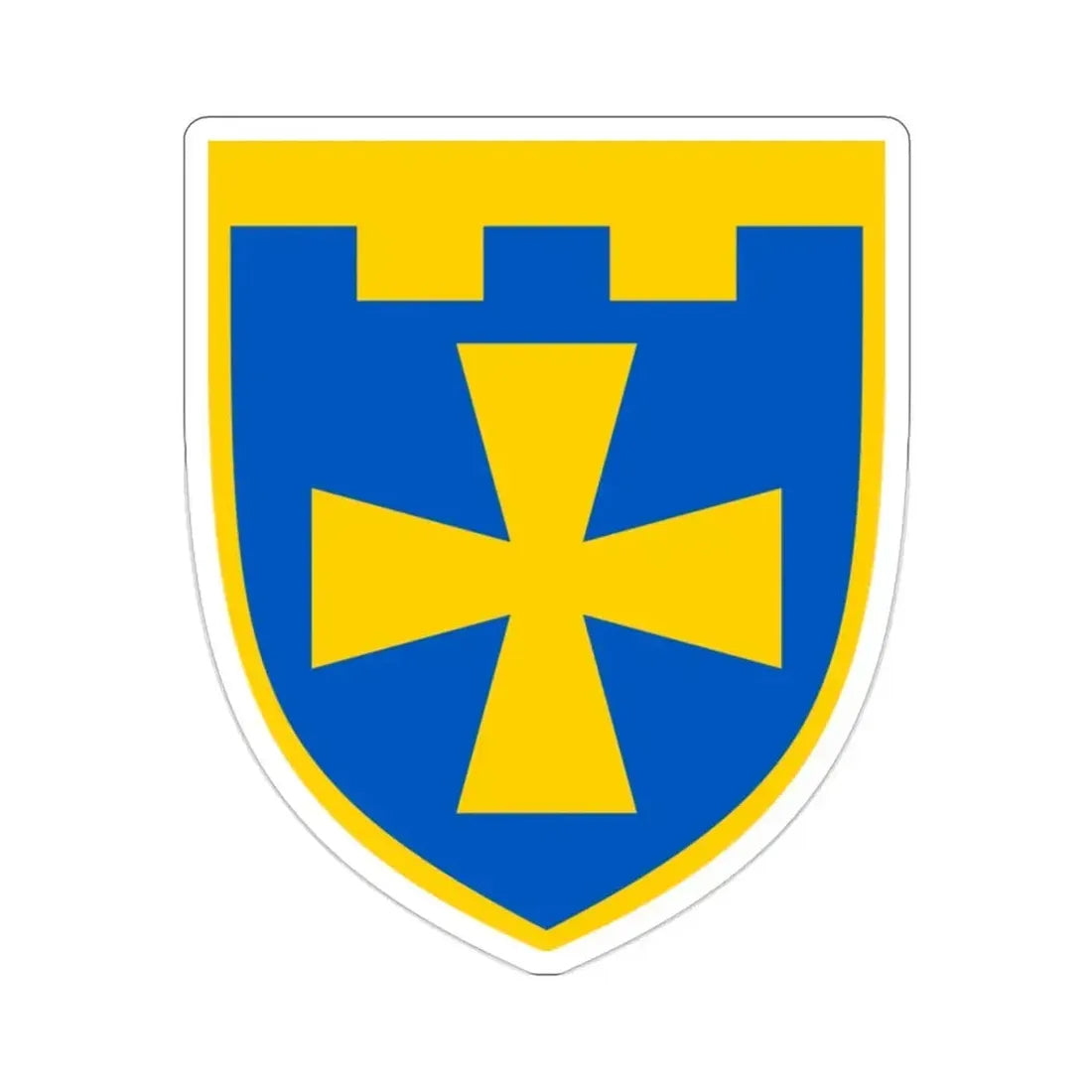 116th Detached Territorial Defense Brigade (Ukraine) STICKER Vinyl Die-Cut Decal - The Sticker Space
