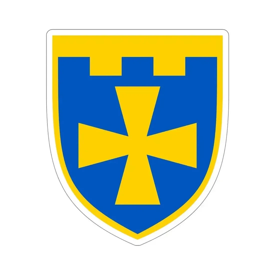 116th Detached Territorial Defense Brigade (Ukraine) STICKER Vinyl Die-Cut Decal - The Sticker Space