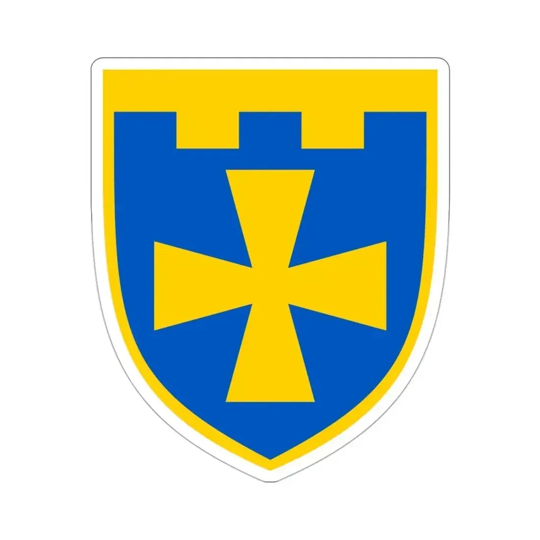 116th Detached Territorial Defense Brigade (Ukraine) STICKER Vinyl Die-Cut Decal - The Sticker Space