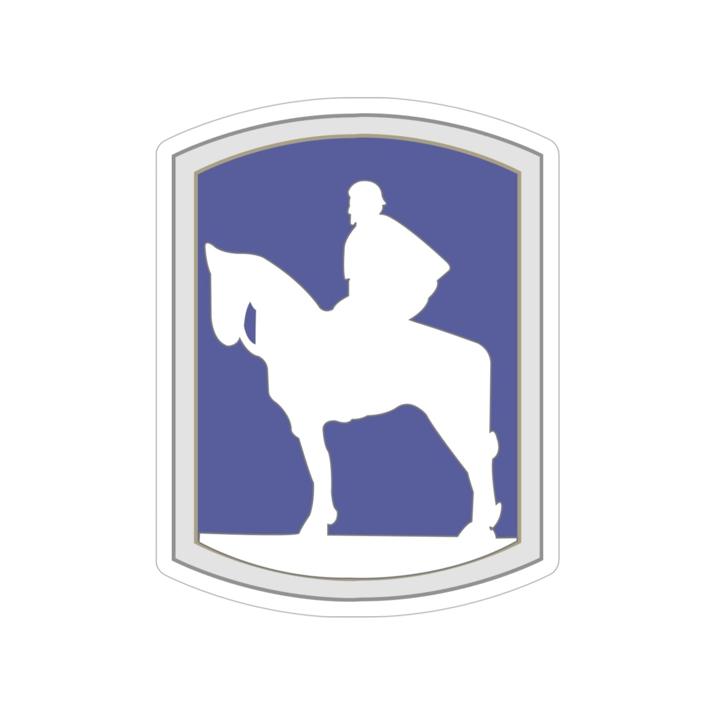 116th Infantry Brigade Combat Team 2 (U.S. Army) Transparent STICKER Die-Cut Vinyl Decal-5 Inch-The Sticker Space