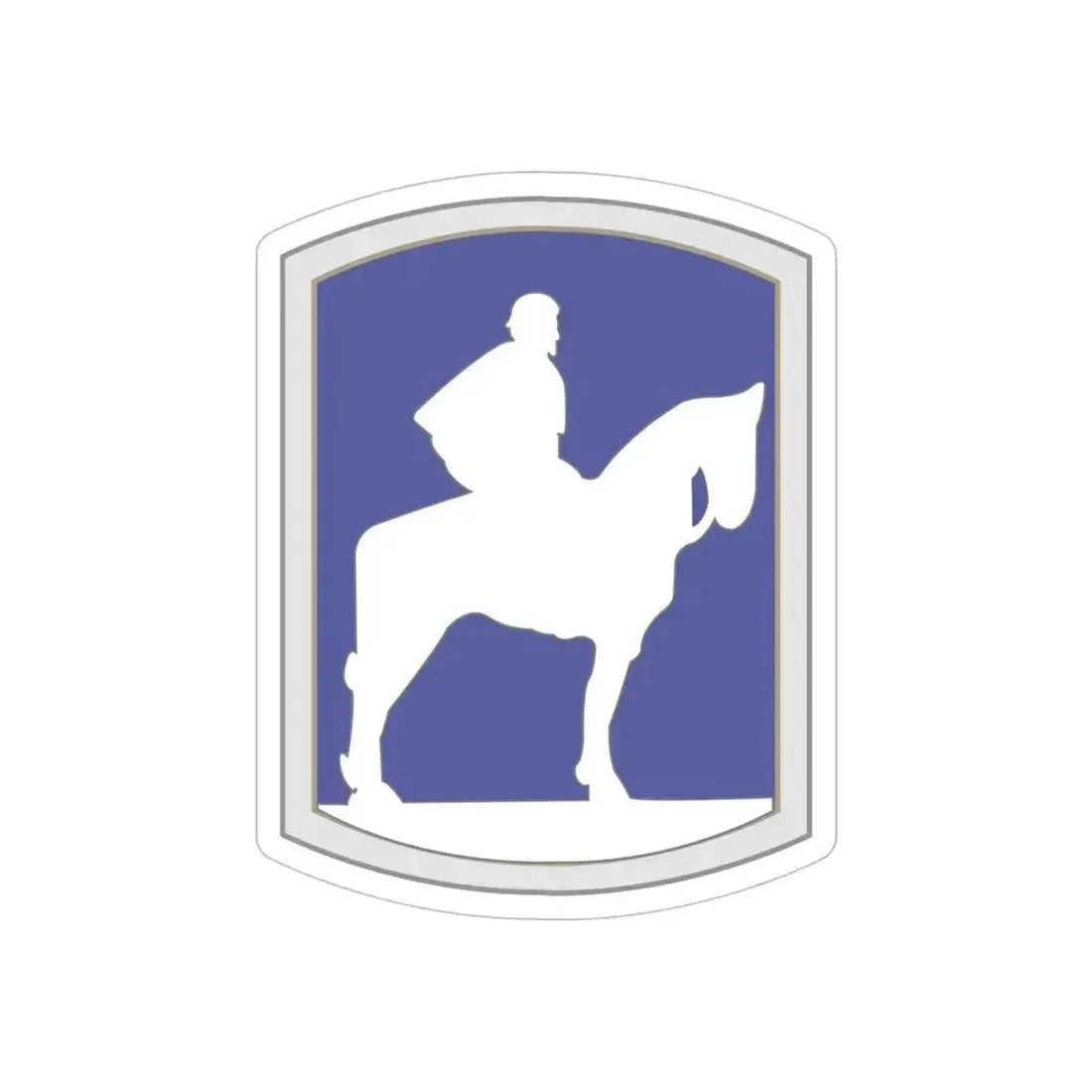 116th Infantry Brigade Combat Team 2 (U.S. Army) REVERSE PRINT Transparent Die-Cut STICKER 6 Inch Die-Cut Transparent - The Sticker Space