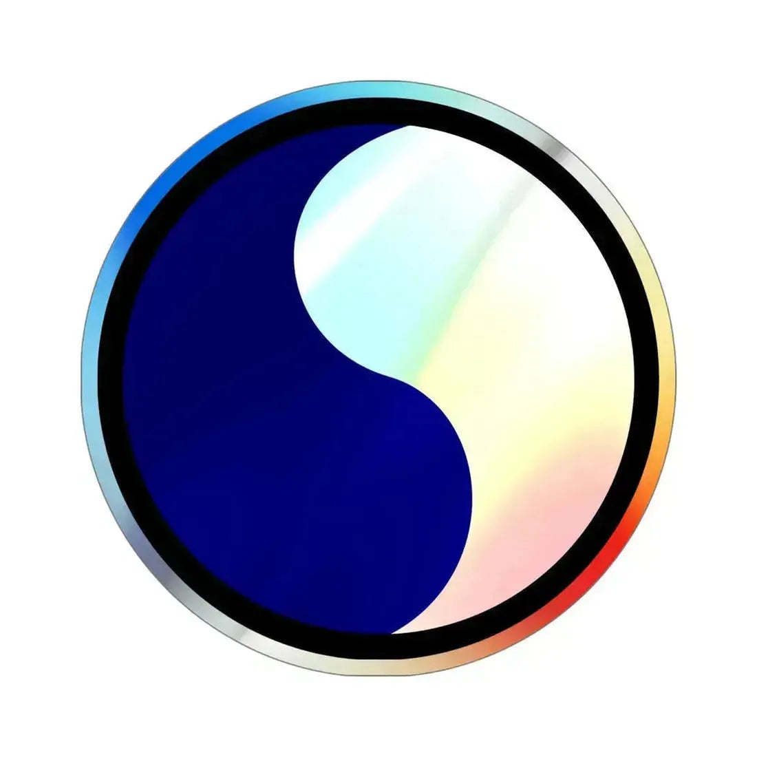 116th Infantry Brigade Combat Team (U.S. Army) Holographic STICKER Die-Cut Vinyl Decal 6 Inch Holographic - The Sticker Space