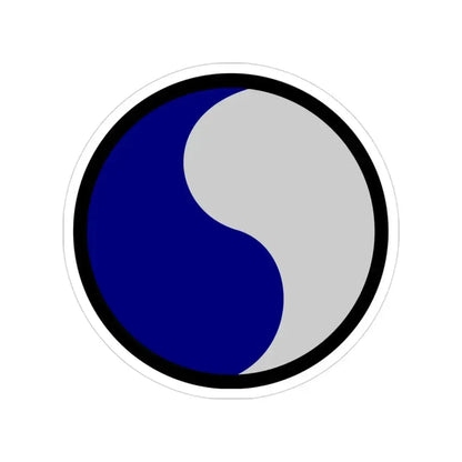 116th Infantry Brigade Combat Team (U.S. Army) Transparent STICKER Die-Cut Vinyl Decal 3 Inch - The Sticker Space