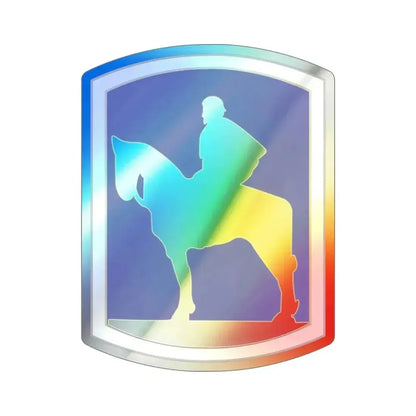 116th Infantry Brigade Combat Team v2 (U.S. Army) Holographic STICKER Die-Cut Vinyl Decal - The Sticker Space