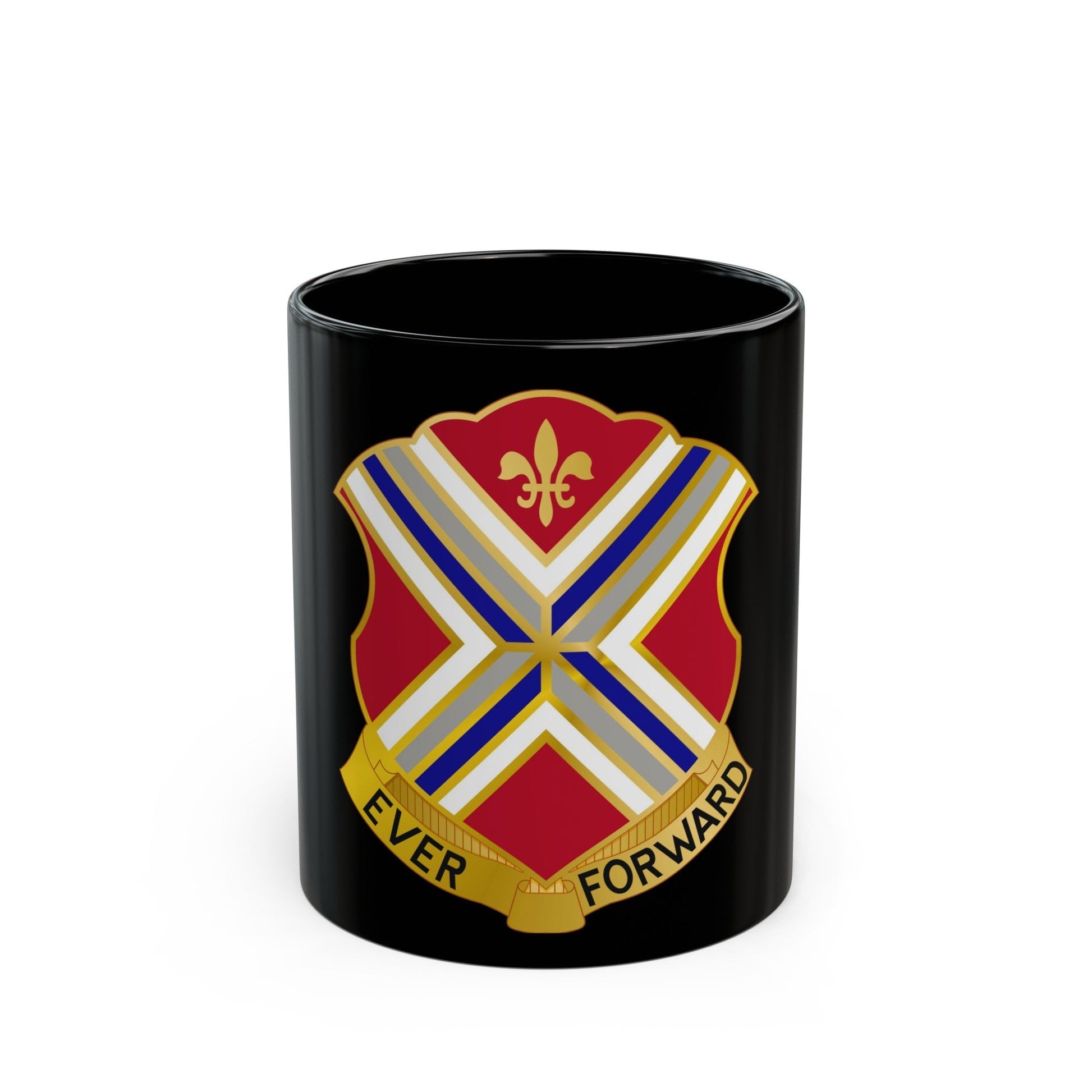 116th Infantry Regiment (U.S. Army) Black Coffee Mug-11oz-The Sticker Space