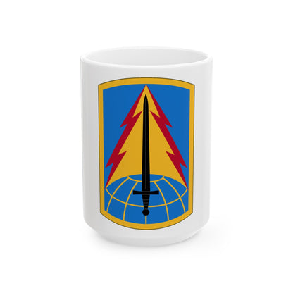 116th Military Intelligence Brigade (U.S. Army) White Coffee Mug-15oz-The Sticker Space