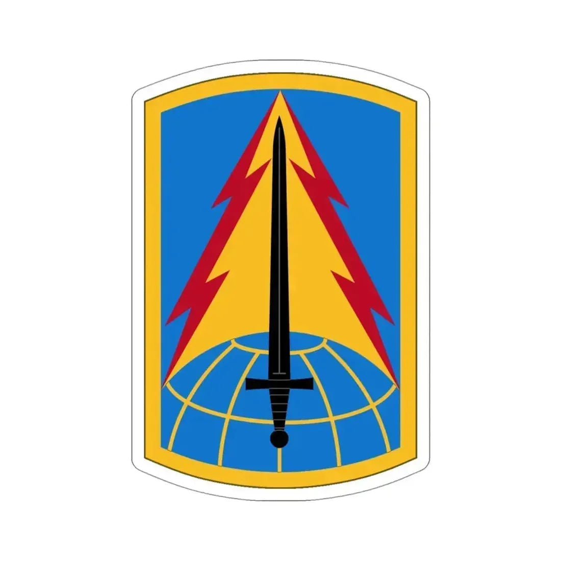 116th Military Intelligence Brigade (U.S. Army) STICKER Vinyl Die-Cut Decal 4 Inch - The Sticker Space