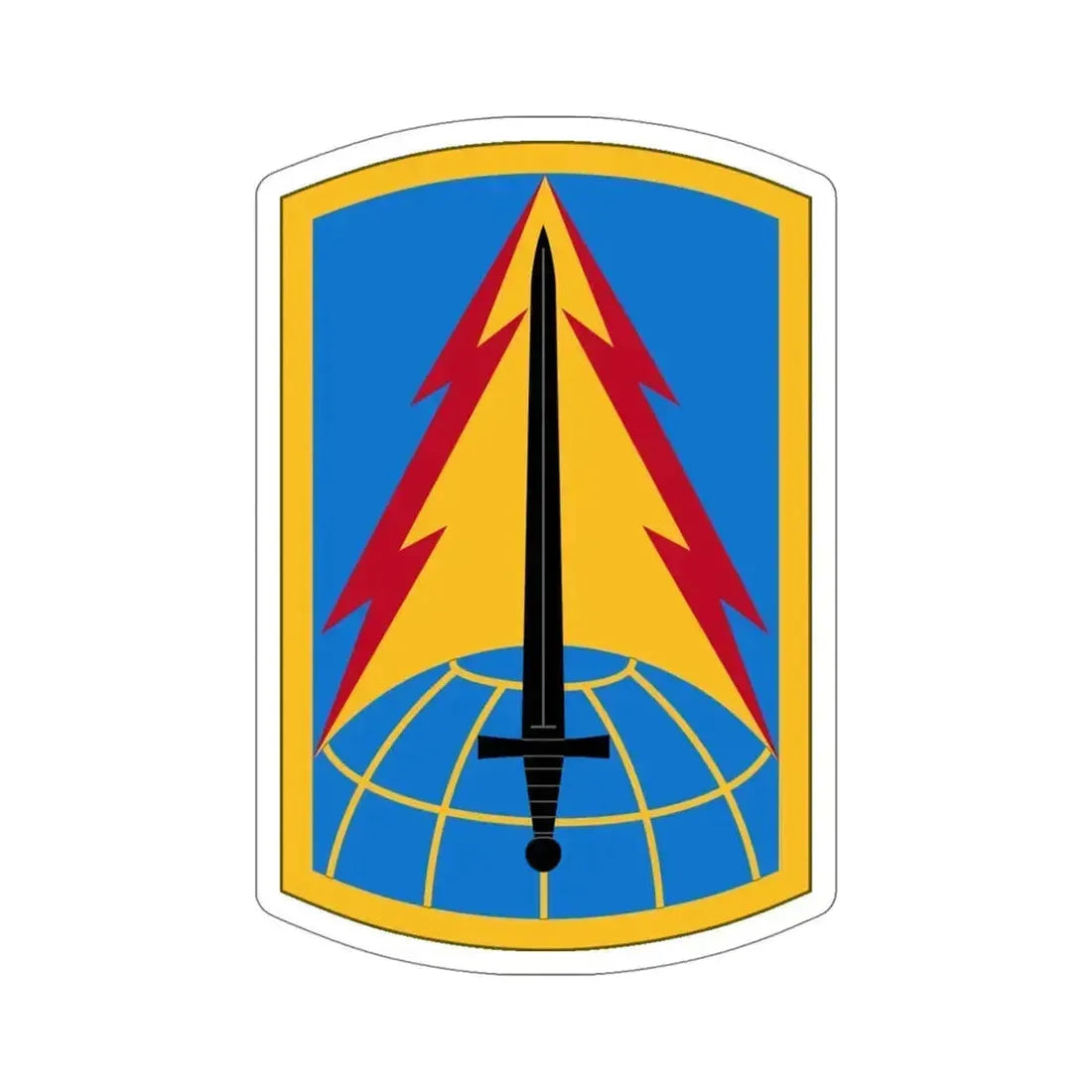 116th Military Intelligence Brigade (U.S. Army) STICKER Vinyl Die-Cut Decal 5 Inch - The Sticker Space