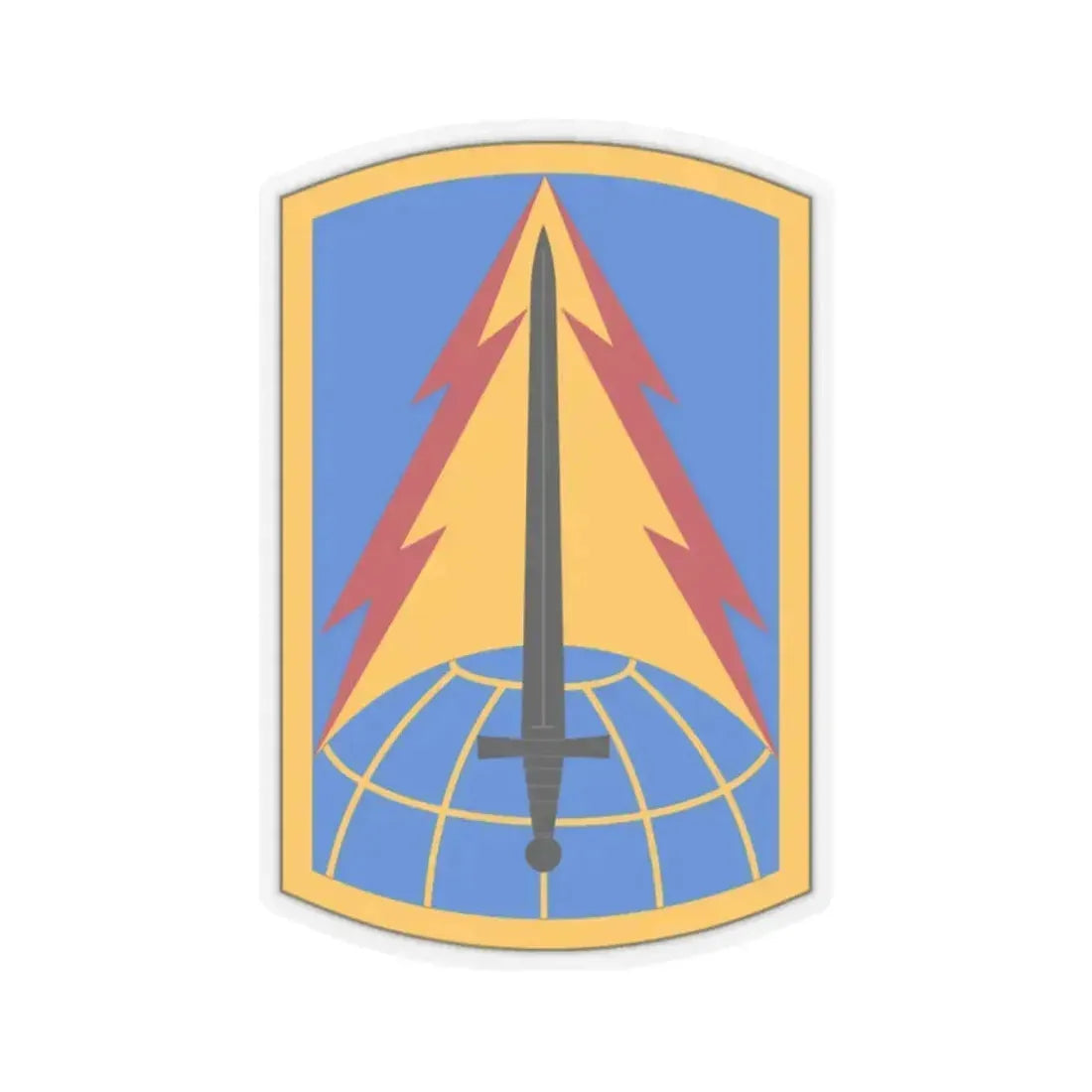 116th Military Intelligence Brigade (U.S. Army) STICKER Vinyl Kiss-Cut Decal 2 Inch Transparent - The Sticker Space