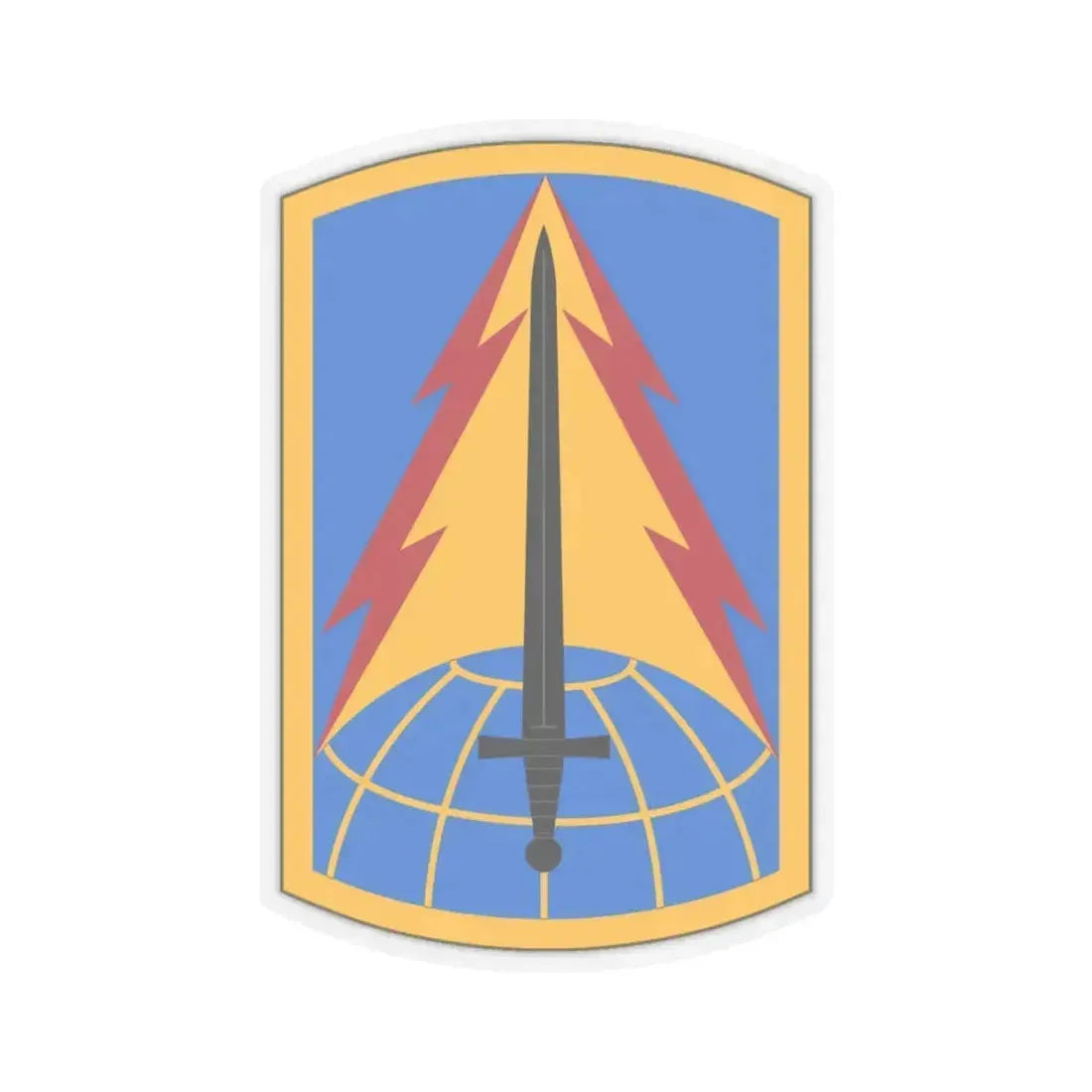 116th Military Intelligence Brigade (U.S. Army) STICKER Vinyl Kiss-Cut Decal 6 Inch Transparent - The Sticker Space
