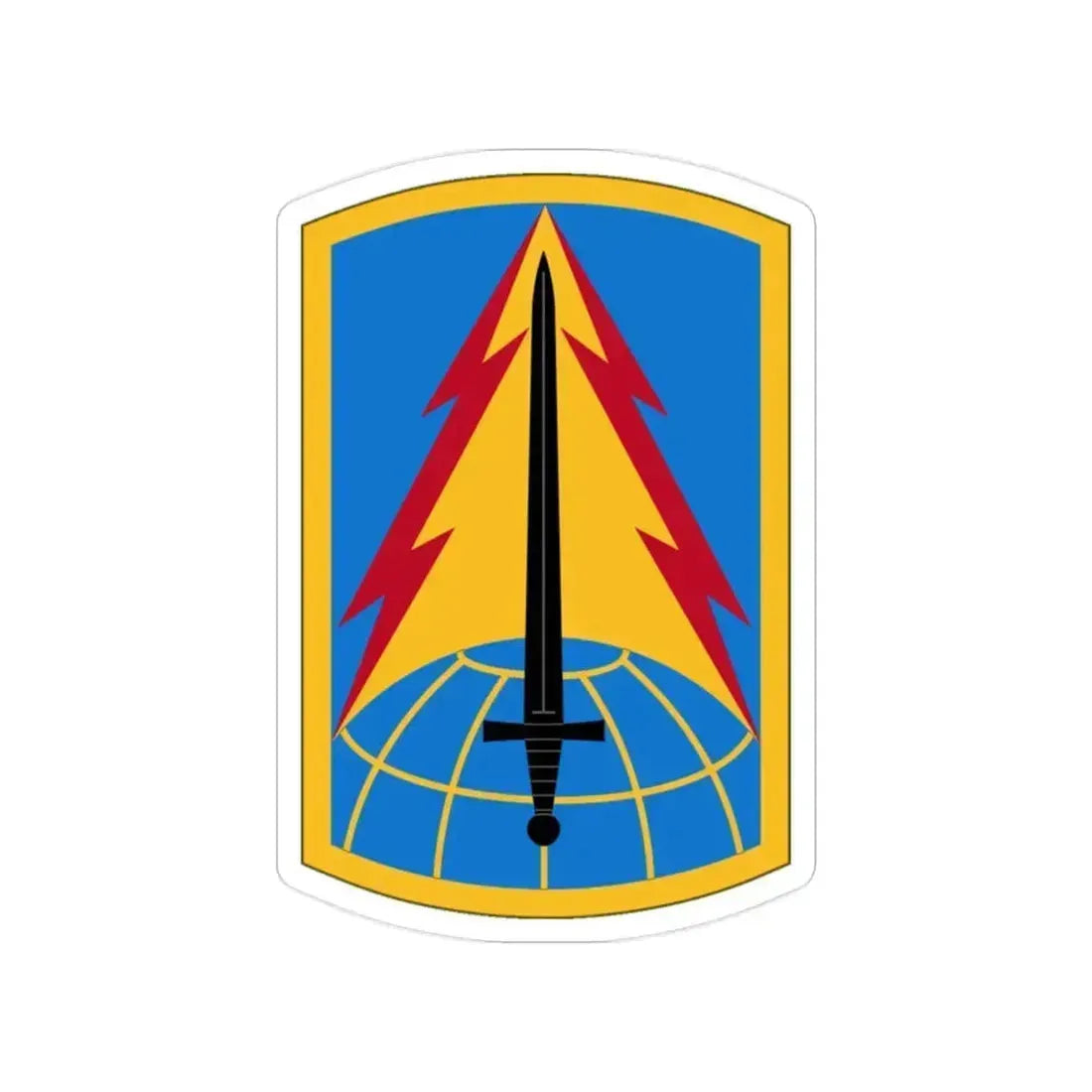 116th Military Intelligence Brigade (U.S. Army) Transparent STICKER Die-Cut Vinyl Decal 2 Inch - The Sticker Space