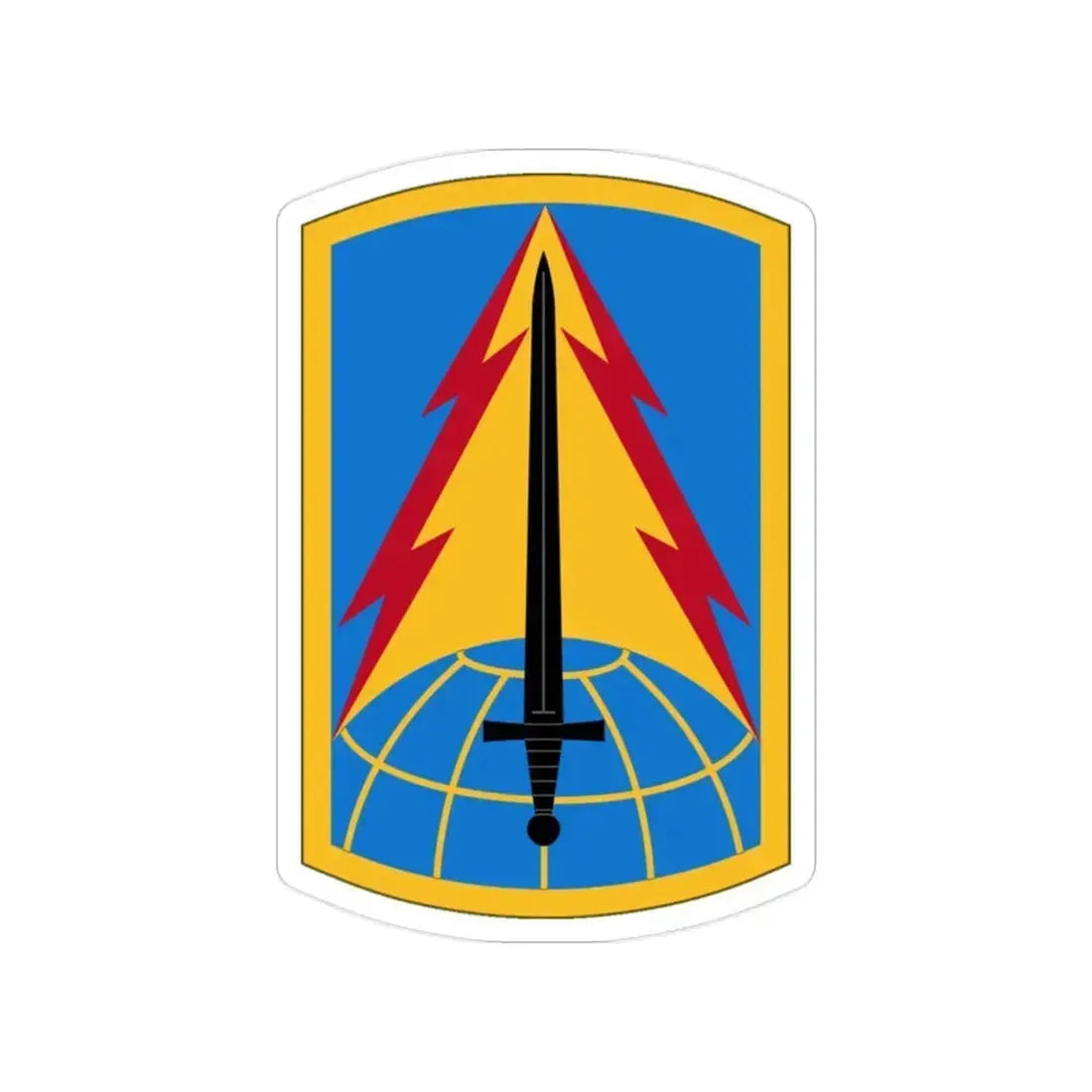 116th Military Intelligence Brigade (U.S. Army) Transparent STICKER Die-Cut Vinyl Decal 2 Inch - The Sticker Space