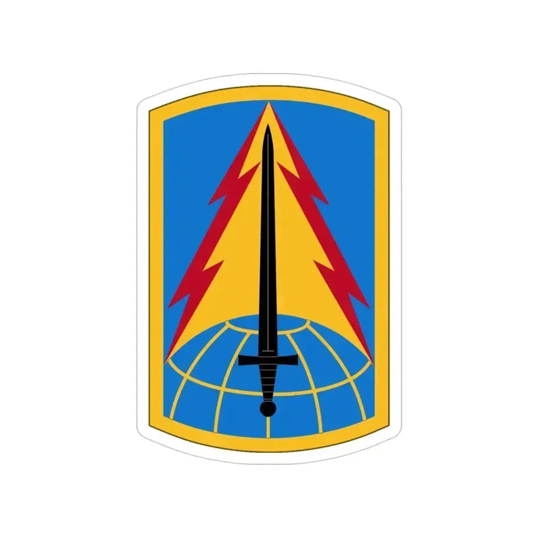 116th Military Intelligence Brigade (U.S. Army) Transparent STICKER Die-Cut Vinyl Decal 4 Inch - The Sticker Space