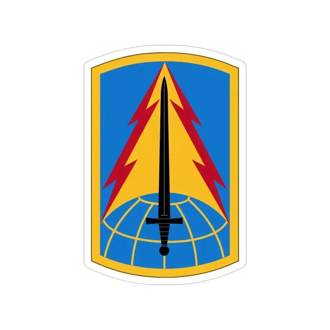 116th Military Intelligence Brigade (U.S. Army) Transparent STICKER Die-Cut Vinyl Decal 5 Inch - The Sticker Space