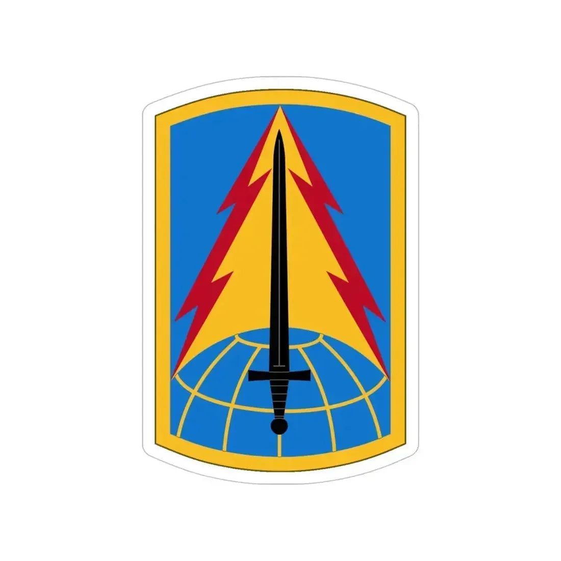 116th Military Intelligence Brigade (U.S. Army) Transparent STICKER Die-Cut Vinyl Decal 5 Inch - The Sticker Space