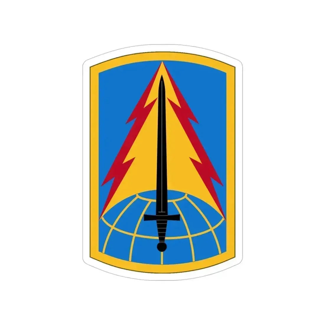 116th Military Intelligence Brigade (U.S. Army) Transparent STICKER Die-Cut Vinyl Decal 6 Inch - The Sticker Space
