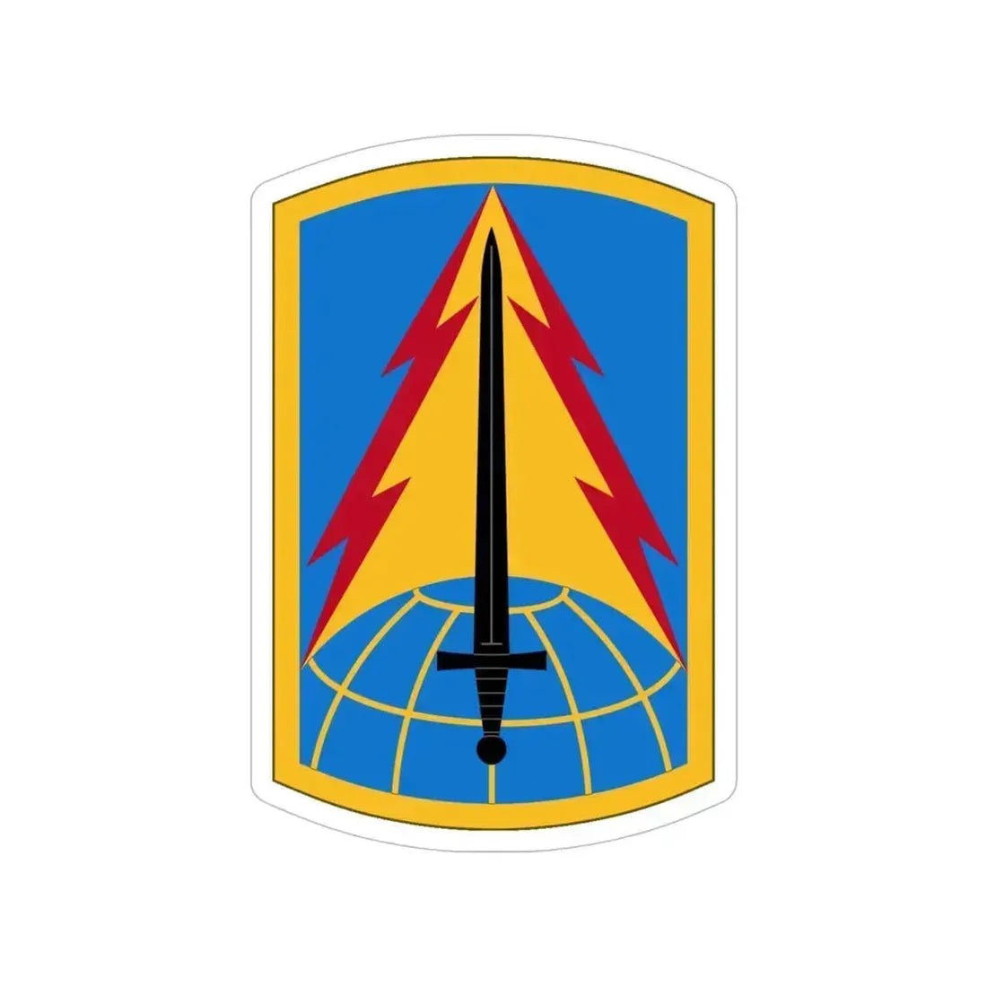 116th Military Intelligence Brigade (U.S. Army) Transparent STICKER Die-Cut Vinyl Decal 6 Inch - The Sticker Space