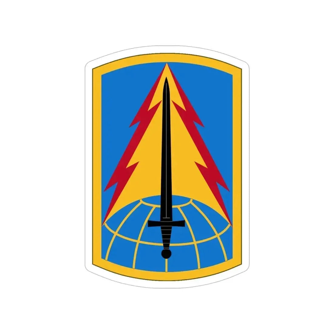 116th Military Intelligence Brigade (U.S. Army) Transparent STICKER Die-Cut Vinyl Decal - The Sticker Space