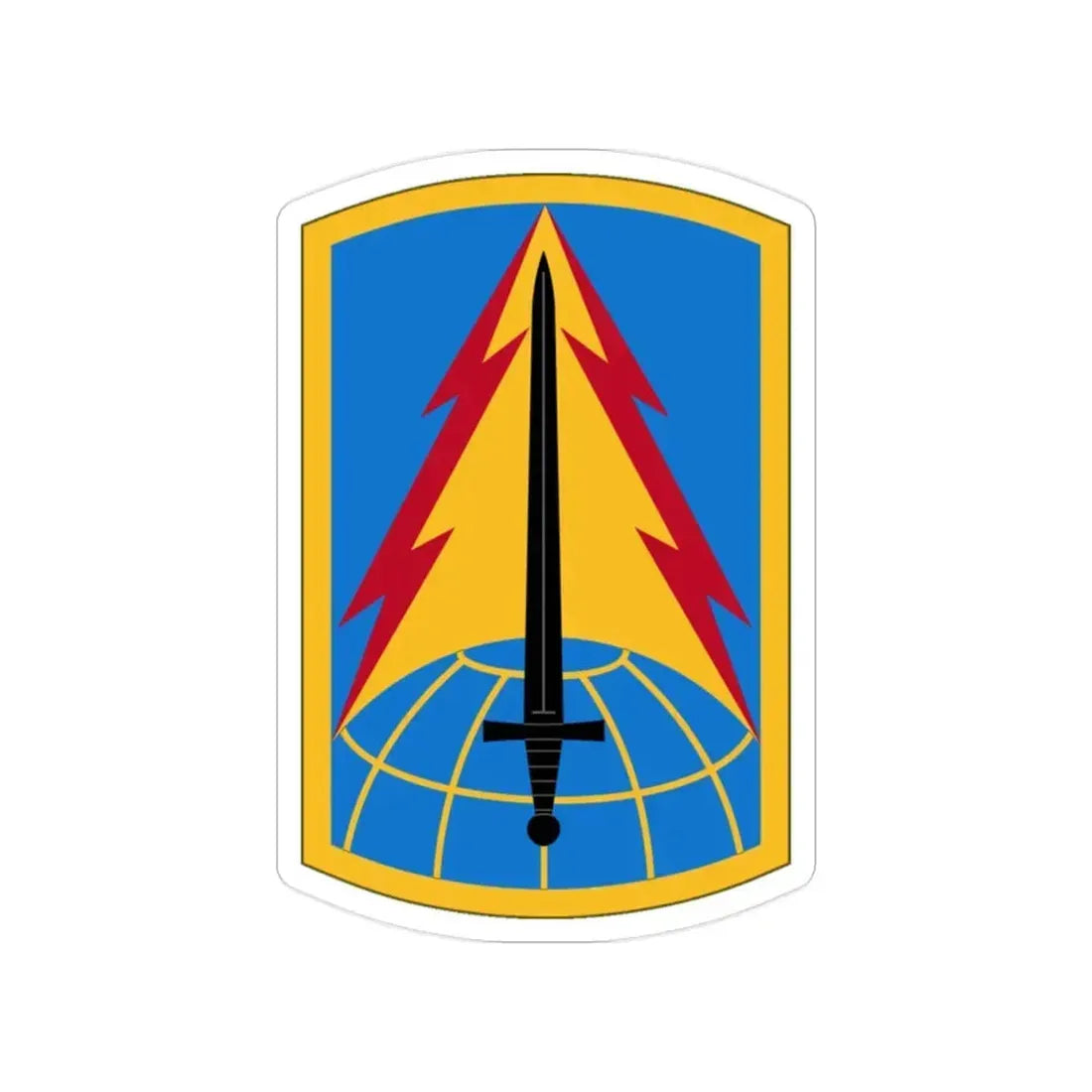 116th Military Intelligence Brigade (U.S. Army) Transparent STICKER Die-Cut Vinyl Decal - The Sticker Space