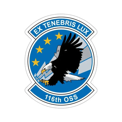 116th OSS (U.S. Air Force) STICKER Vinyl Die-Cut Decal 5 Inch - The Sticker Space