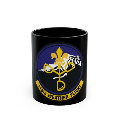 116th Weather Flight (U.S. Air Force) Black Coffee Mug-11oz-The Sticker Space