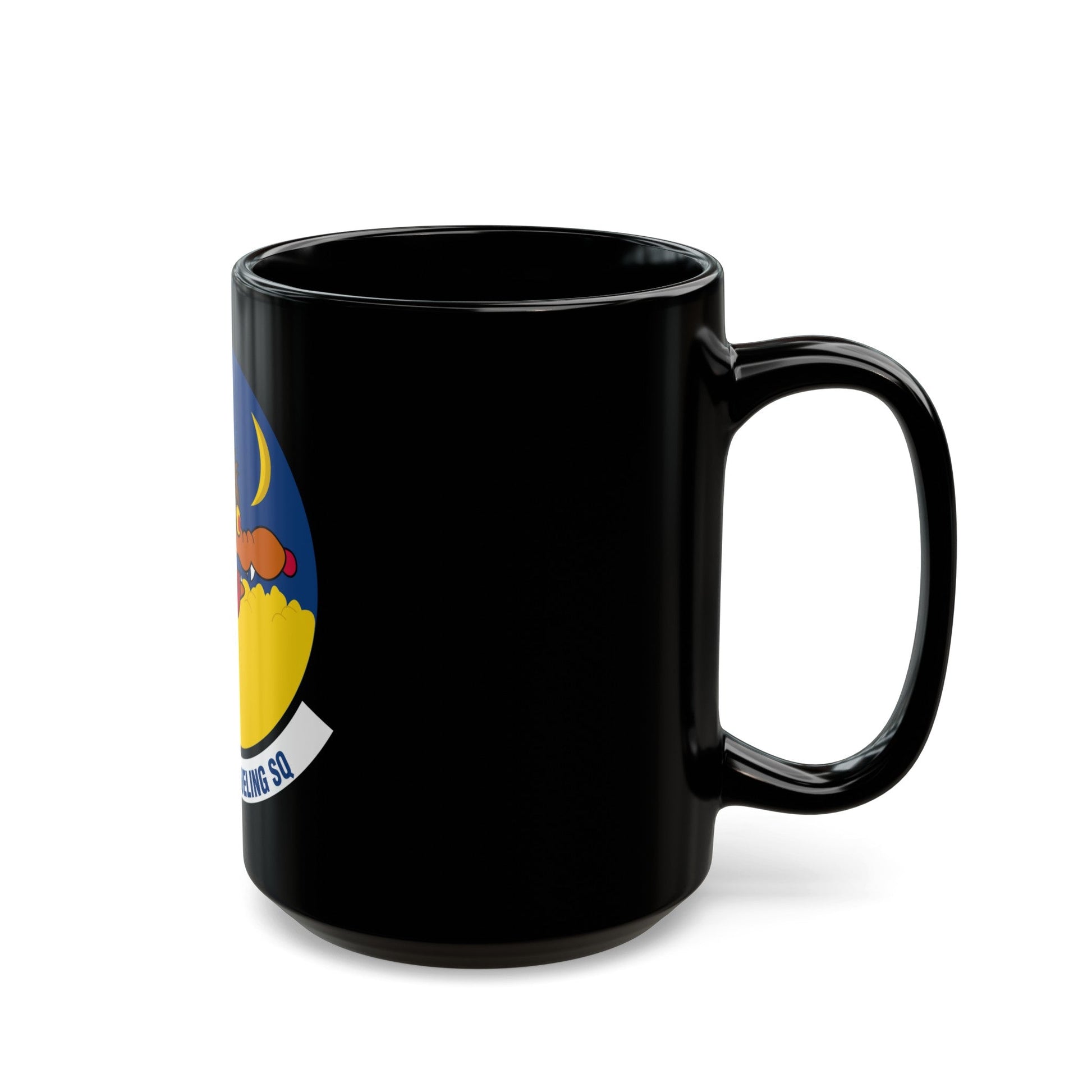 117 Air Refueling Squadron (U.S. Air Force) Black Coffee Mug-The Sticker Space