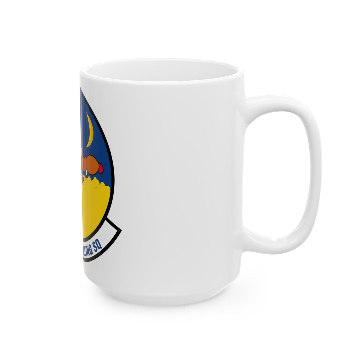 117 Air Refueling Squadron (U.S. Air Force) White Coffee Mug-The Sticker Space