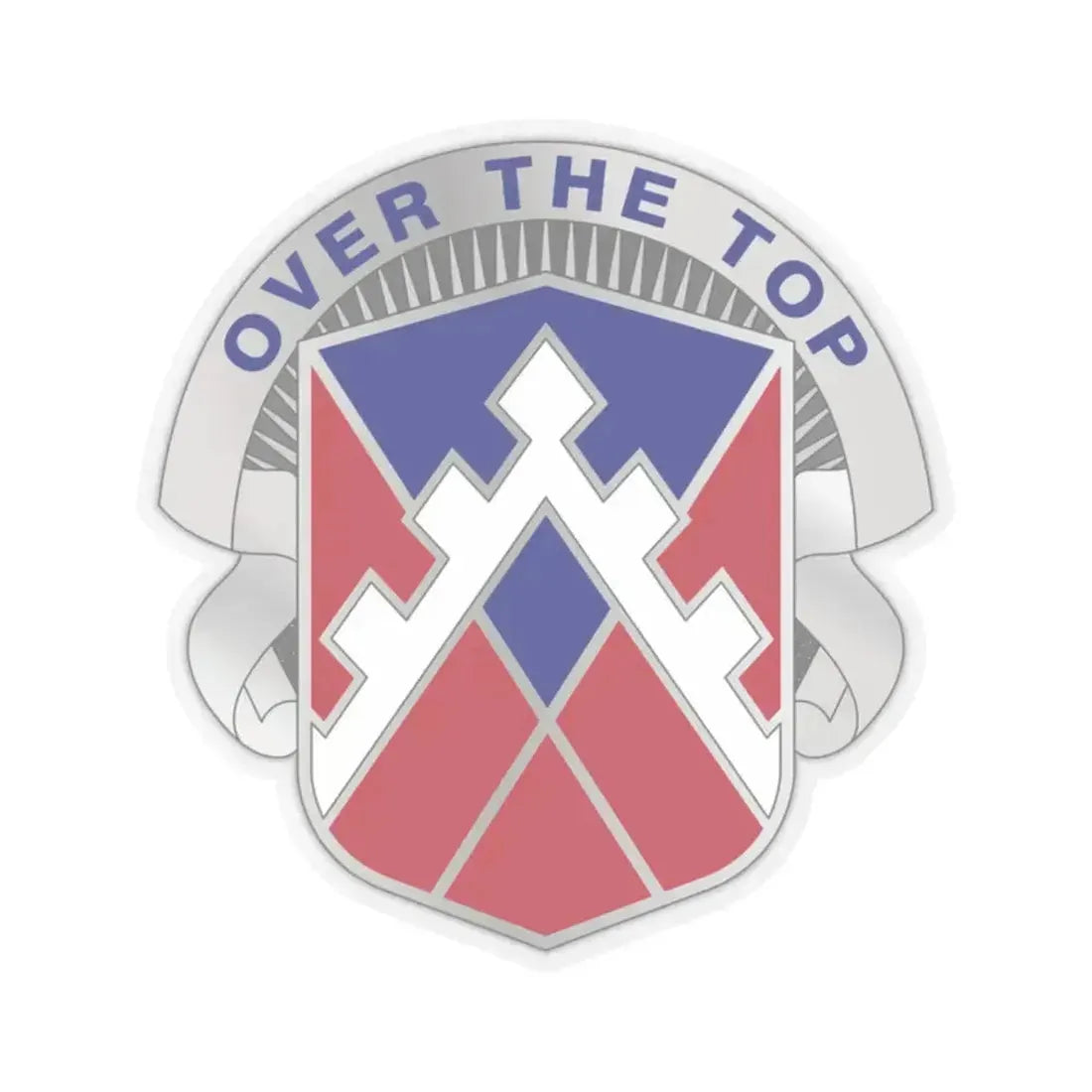 117 Engineer Brigade 2 (U.S. Army) STICKER Vinyl Kiss-Cut Decal 2 Inch Transparent - The Sticker Space