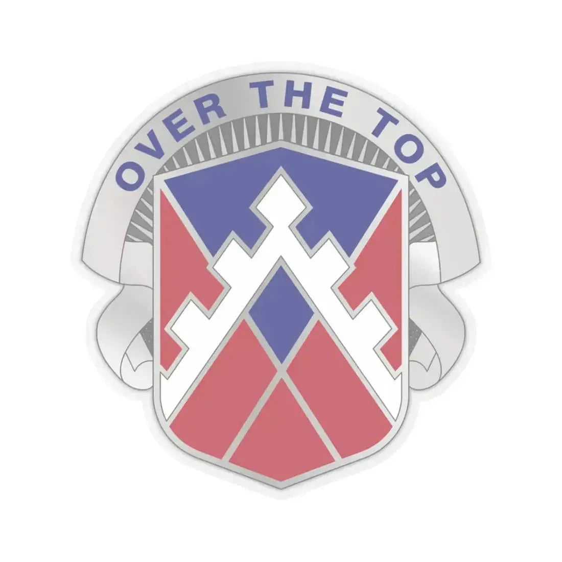 117 Engineer Brigade 2 (U.S. Army) STICKER Vinyl Kiss-Cut Decal 3 Inch Transparent - The Sticker Space