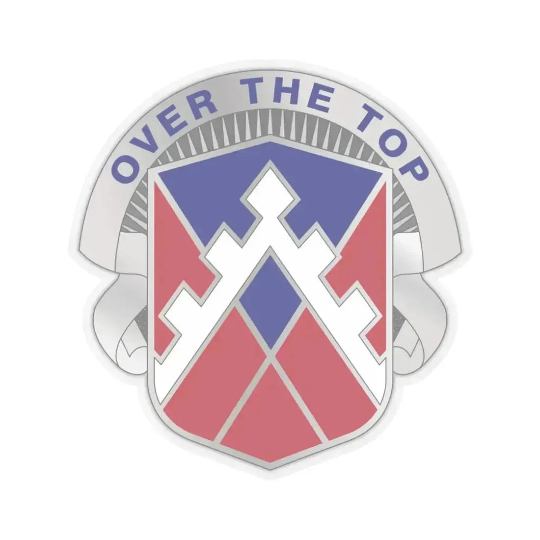 117 Engineer Brigade 2 (U.S. Army) STICKER Vinyl Kiss-Cut Decal 6 Inch Transparent - The Sticker Space