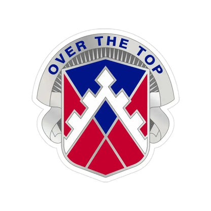 117 Engineer Brigade 2 (U.S. Army) Transparent STICKER Die-Cut Vinyl Decal 3 Inch - The Sticker Space