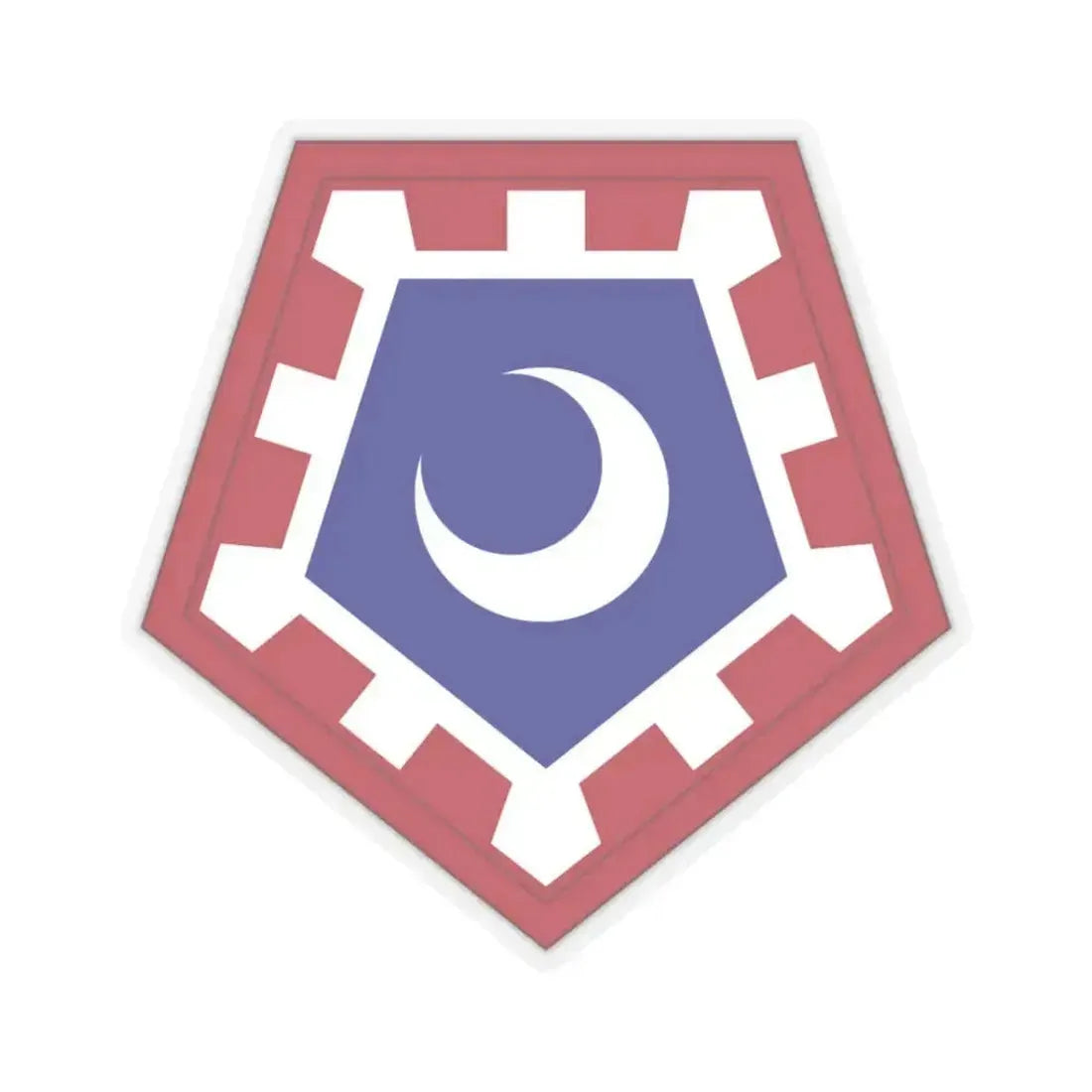 117 Engineer Brigade (U.S. Army) STICKER Vinyl Kiss-Cut Decal 3 Inch Transparent - The Sticker Space