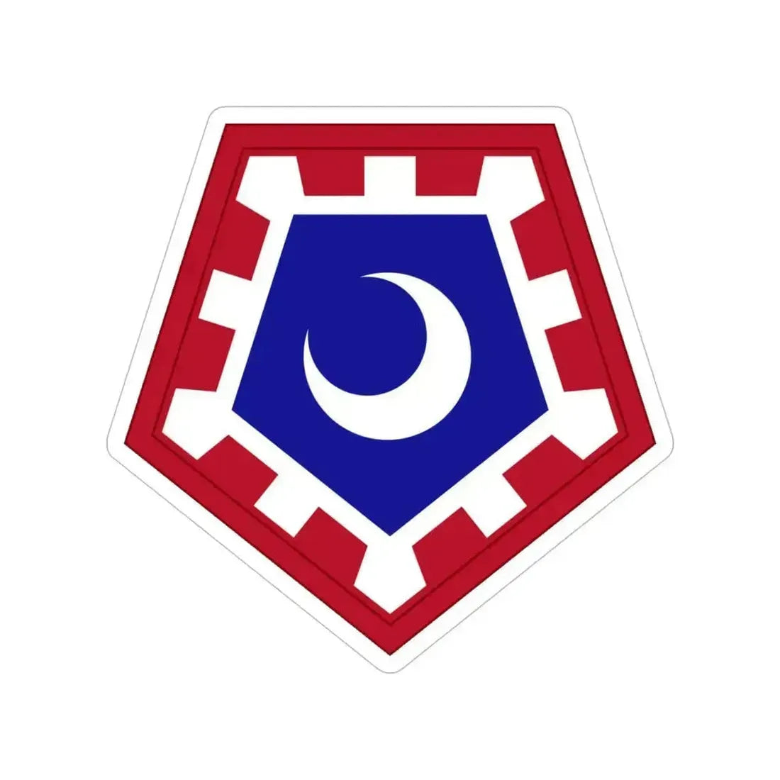 117 Engineer Brigade (U.S. Army) Transparent STICKER Die-Cut Vinyl Decal 6 Inch - The Sticker Space