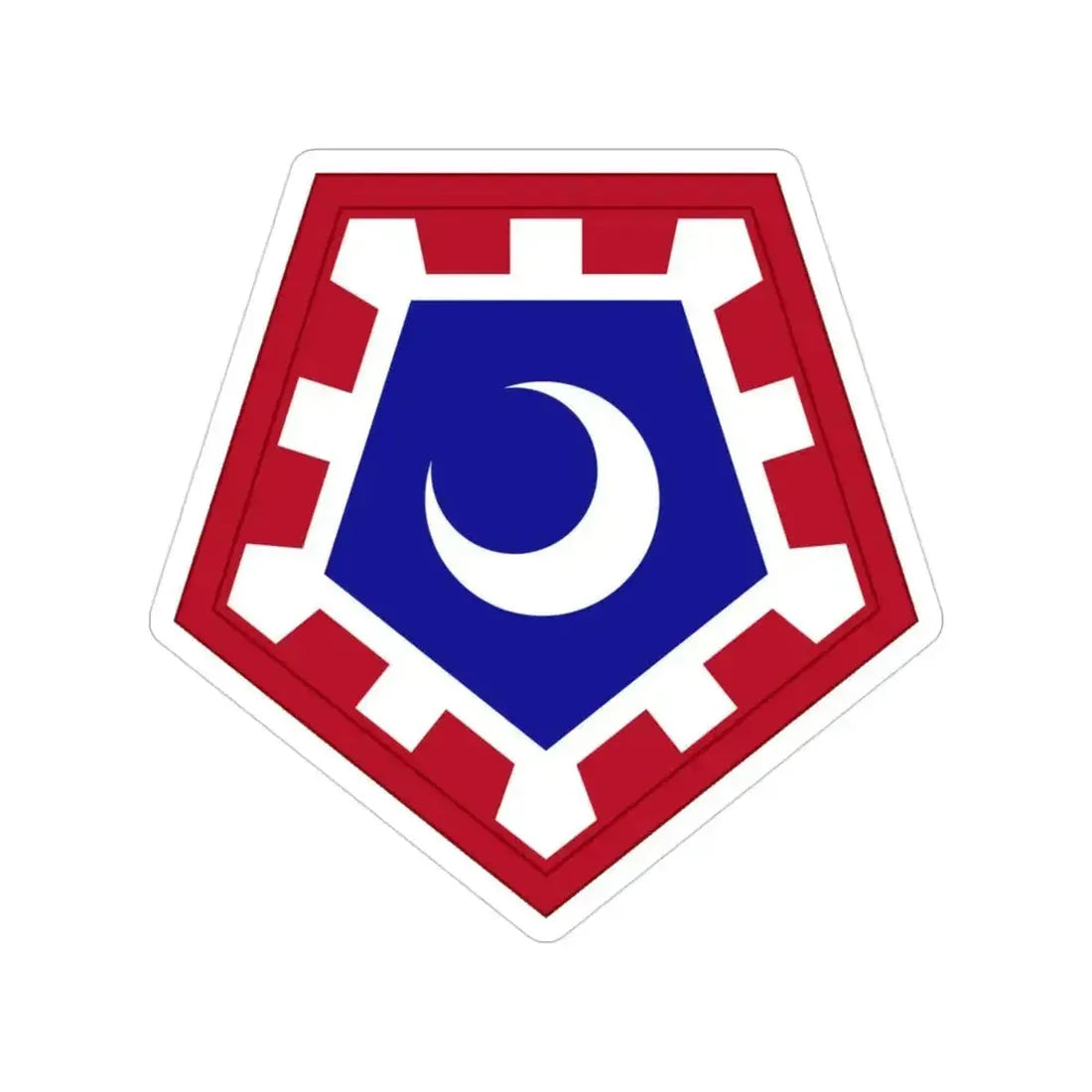 117 Engineer Brigade (U.S. Army) Transparent STICKER Die-Cut Vinyl Decal - The Sticker Space