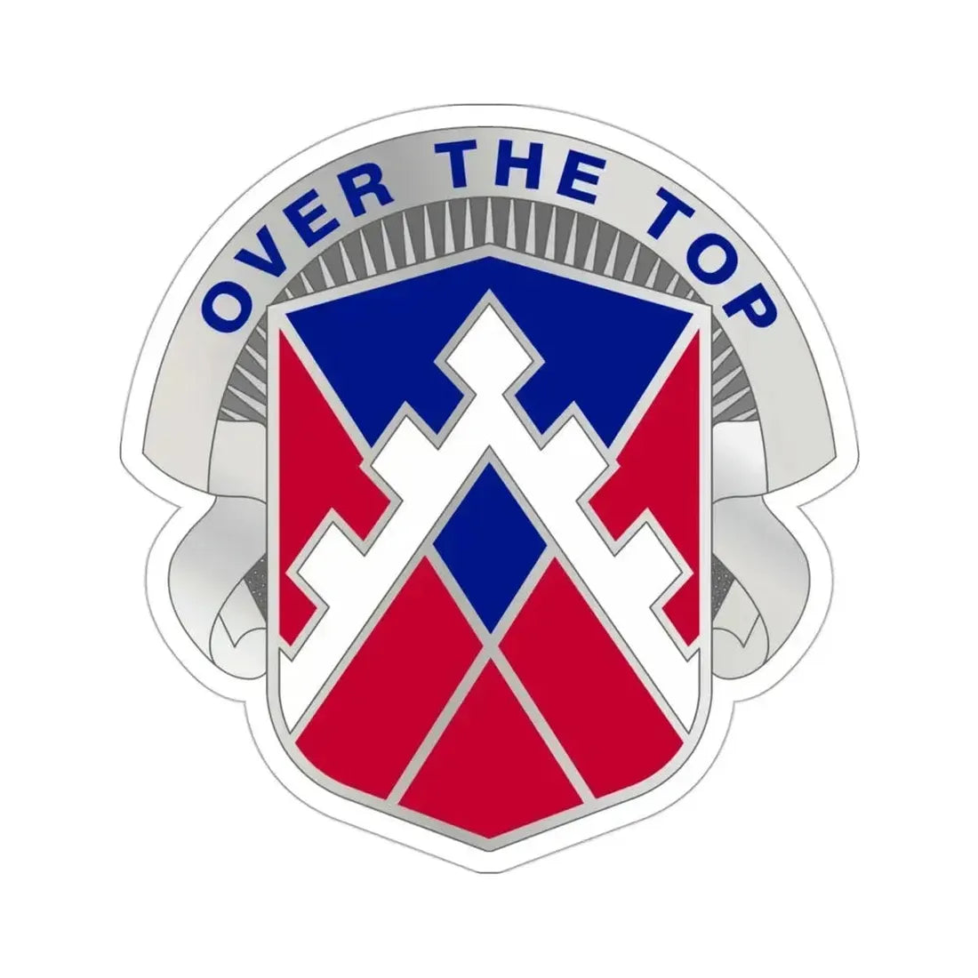 117 Engineer Brigade v2 (U.S. Army) STICKER Vinyl Die-Cut Decal 3 Inch - The Sticker Space