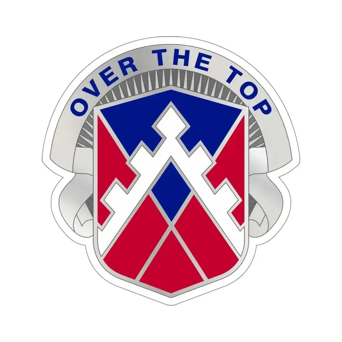 117 Engineer Brigade v2 (U.S. Army) STICKER Vinyl Die-Cut Decal 5 Inch - The Sticker Space