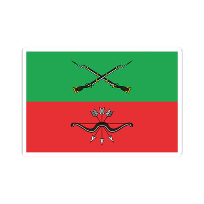 Flag of Zaporozhye Oblast Russia (Russia) STICKER Vinyl Kiss-Cut Decal