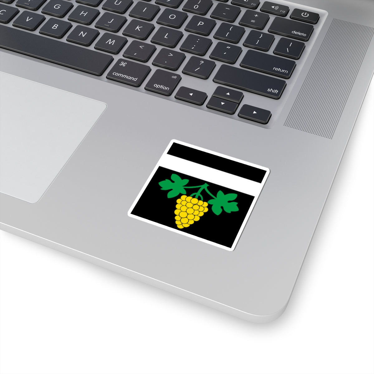 CHE Wunnewil-Flamatt Flag (Switzerland) STICKER Vinyl Kiss-Cut Decal