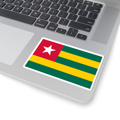 Flag of Togo (Togo) STICKER Vinyl Kiss-Cut Decal
