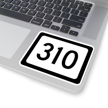 WV-310 (Virginia) (Road Sign) STICKER Vinyl Kiss-Cut Decal