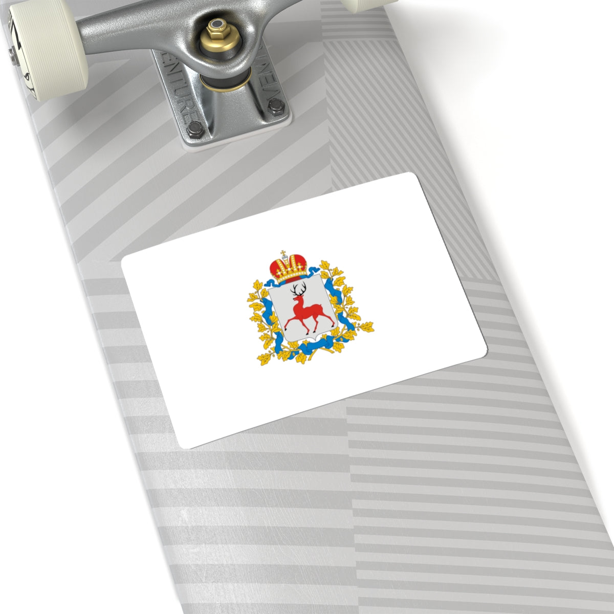 Flag of Nizhny Novgorod Oblast Russia - STICKER Vinyl Kiss-Cut Decal