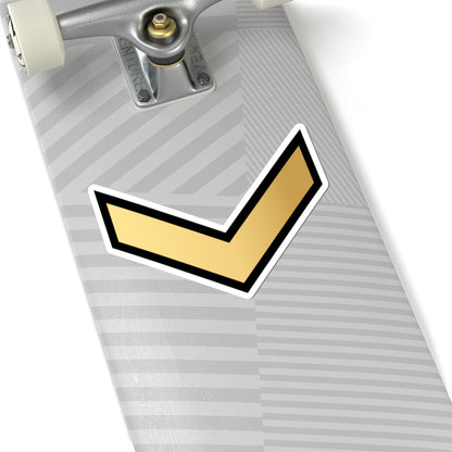 01. KNF PFC (Kuwait) (Military Rank) STICKER Vinyl Kiss-Cut Decal