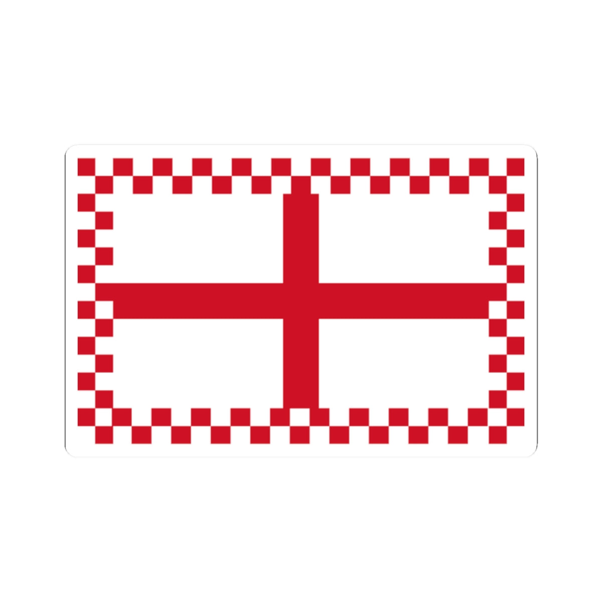 Royal African Company Flag (England) STICKER Vinyl Kiss-Cut Decal