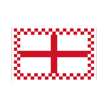 Royal African Company Flag (England) STICKER Vinyl Kiss-Cut Decal
