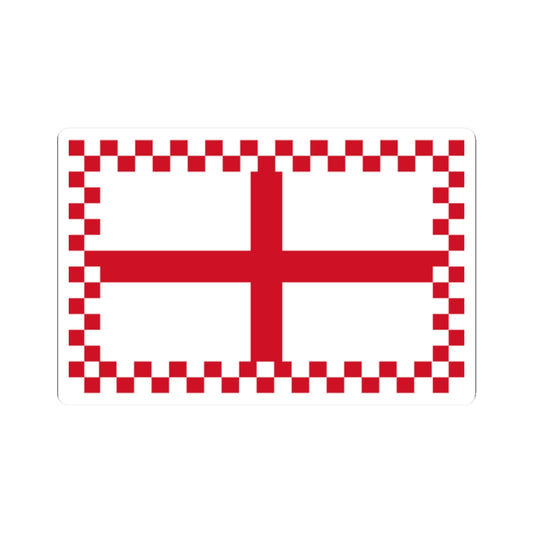 Royal African Company Flag (England) STICKER Vinyl Kiss-Cut Decal