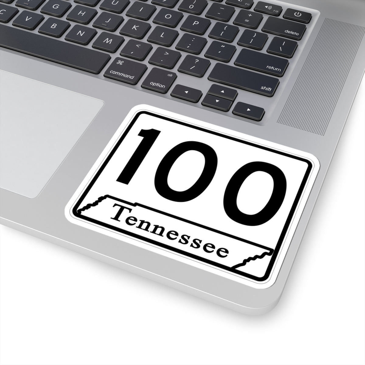 Tennessee 100 (Tennessee) (Road Sign) STICKER Vinyl Kiss-Cut Decal
