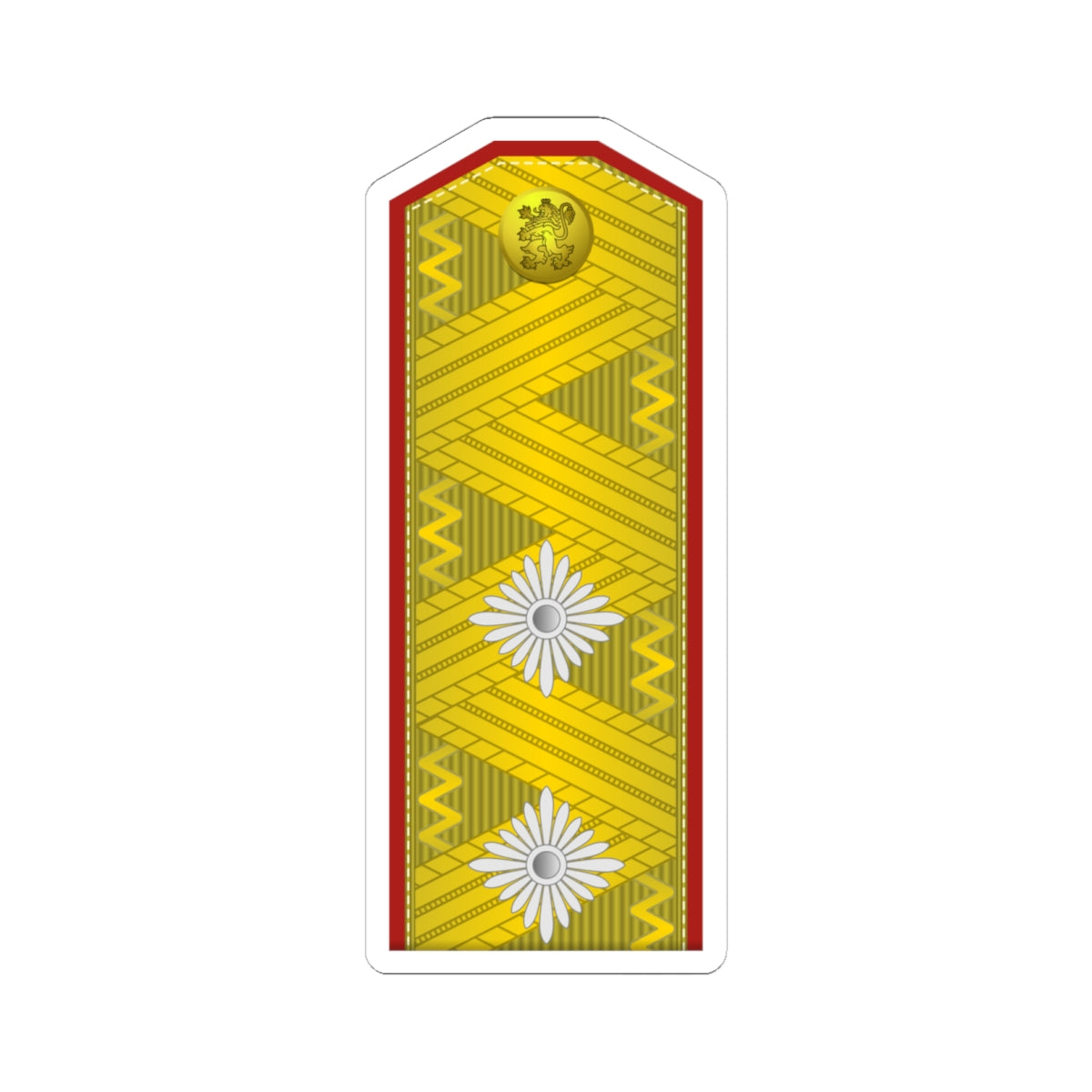 Bulgaria Army OF 7 (Bulgaria) (Military Rank) STICKER Vinyl Kiss-Cut Decal