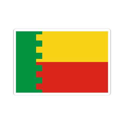 Flag of Pytalovsky rayon Pskov oblast (Russia) STICKER Vinyl Kiss-Cut Decal